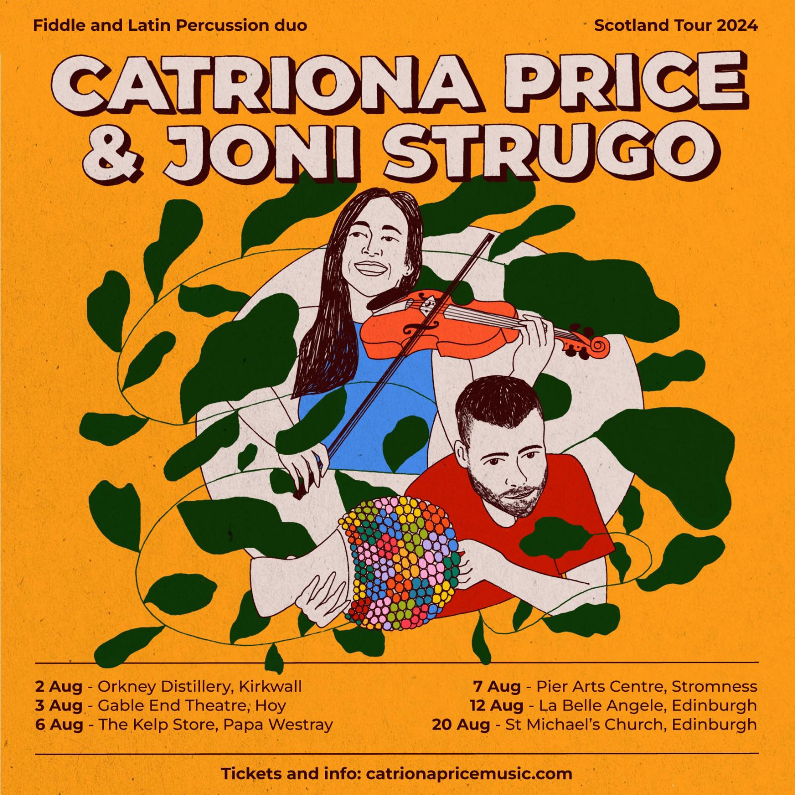 CATRIONA PRICE AND JONI STRUGO - Tickets: Pier Arts Centre, Stromness 07/08